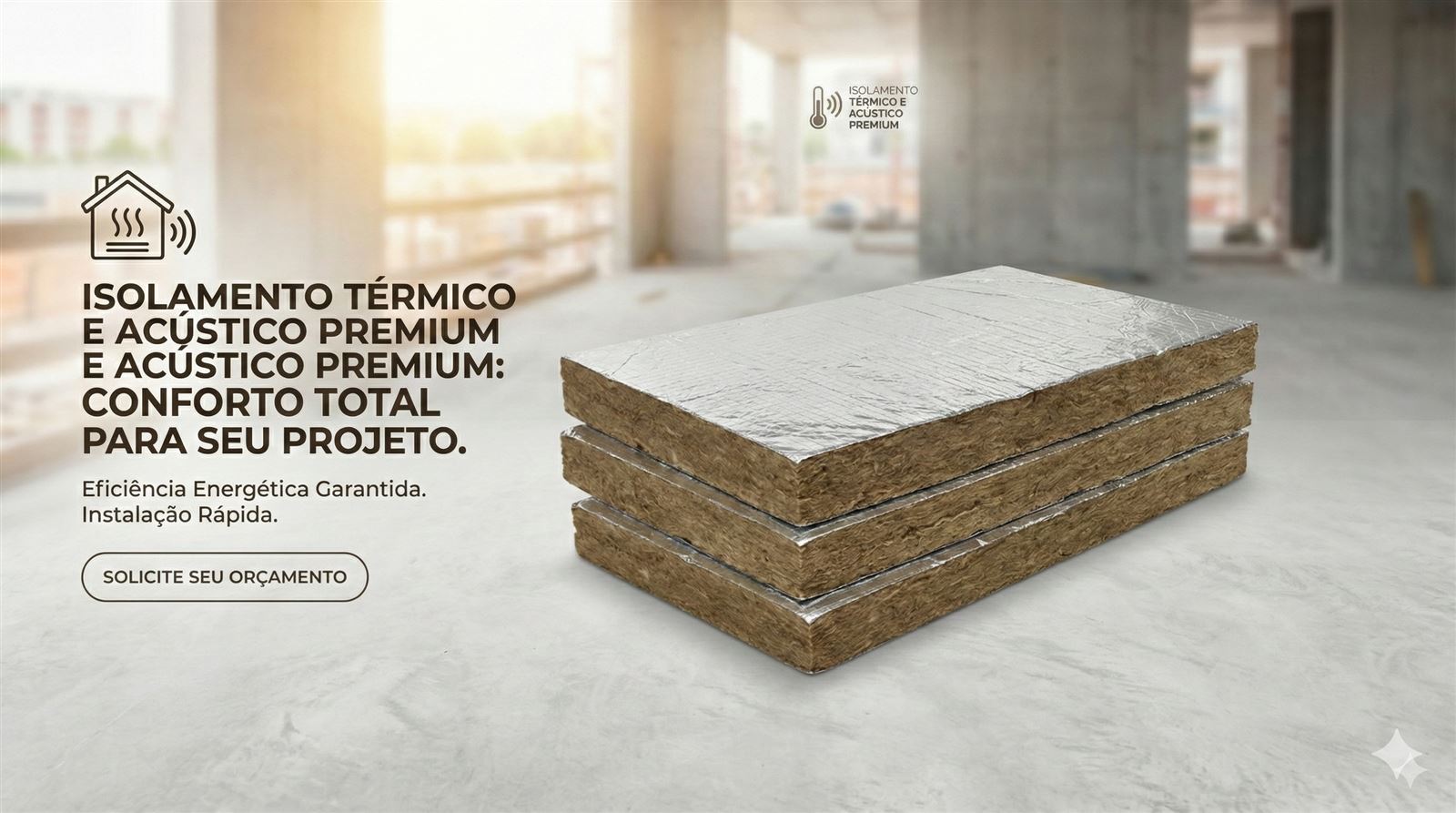 Painel aluminizada